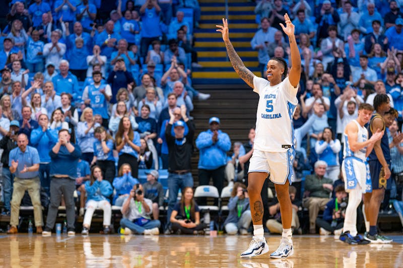 Armando Bacot tearily reminisces on his five years at UNC after Senior Night victory