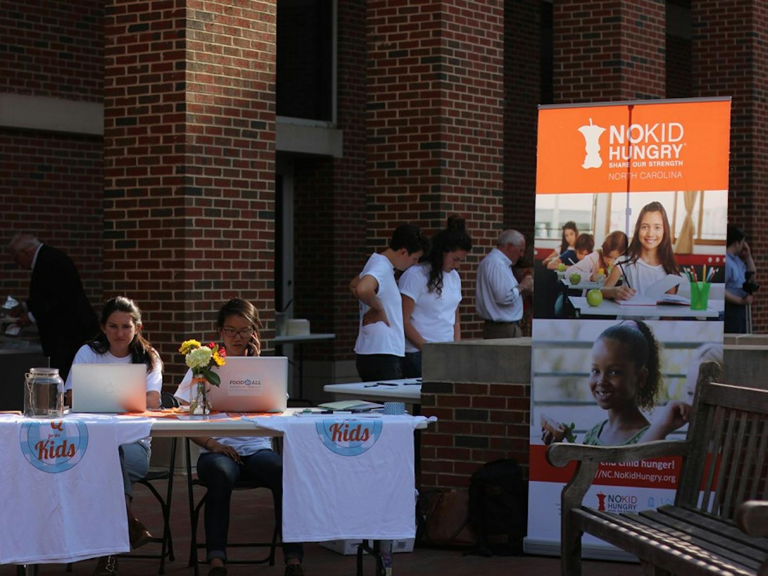 The campus organization, Q for the Kids, put on a fundraiser to raise funds for the “No Kid Hungry” project which is striving to alleviate hunger across North Carolina.