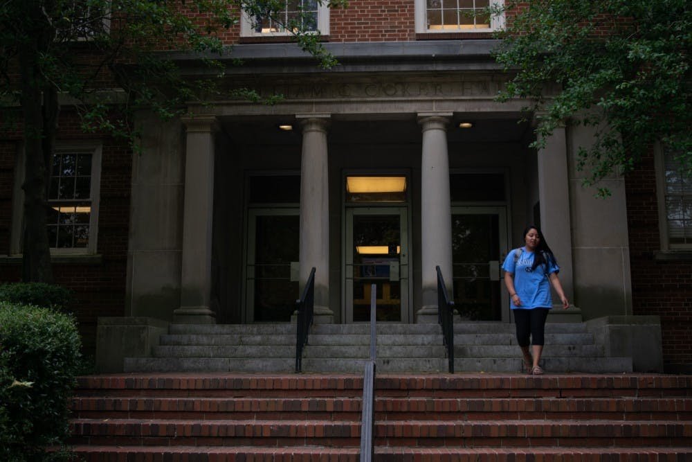 biology department coker hall