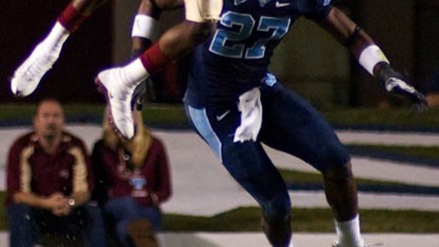 Deunta Williams and the UNC secondary gave up 395 yards to FSU. DTH/Will Cooper