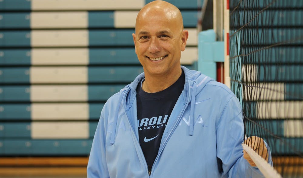 Joe Sagula is the head women's volleyball coach for the UNC Tar Heels!