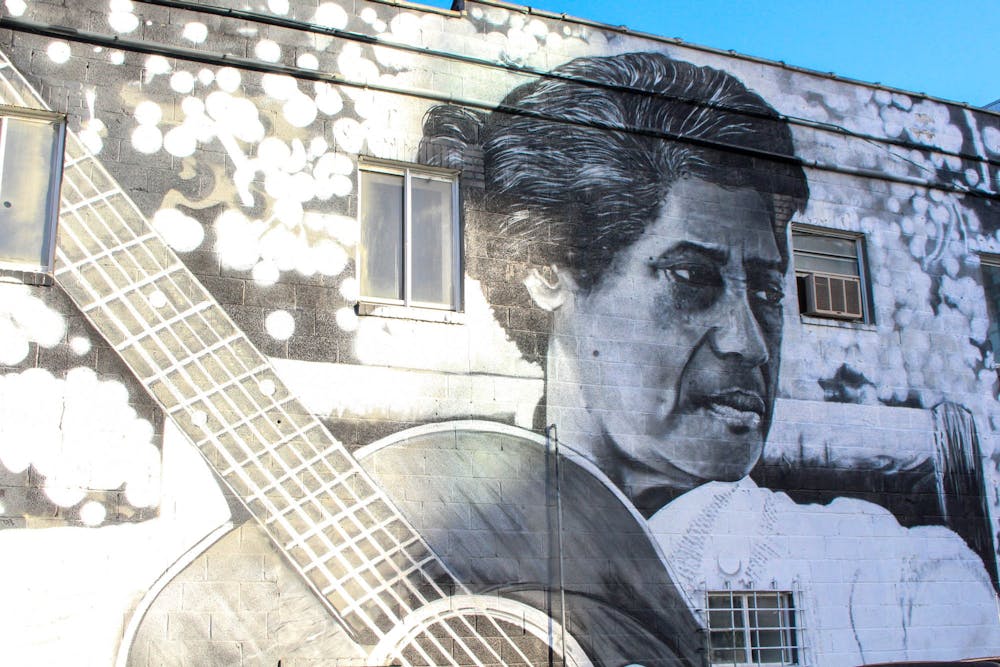 <p>Elizabeth Cotten was born in Carrboro, NC, and wrote her most famous song at age 11. She is now being honored by being inducted into the Rock and Roll Hall of Fame. The Elizabeth Cotten mural is pictured on Monday, Nov. 7, 2022.</p>