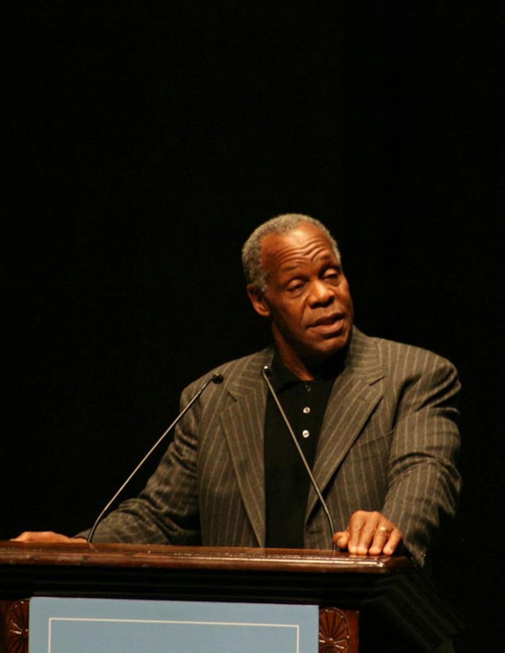 Danny Glover, famous for his role in “Angels in the Outfield,” capped Martin Luther King Jr. week at UNC. DTH/Jessica Kennedy