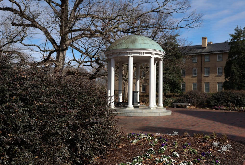 The Old Well is pictured on Jan. 30, 2023.