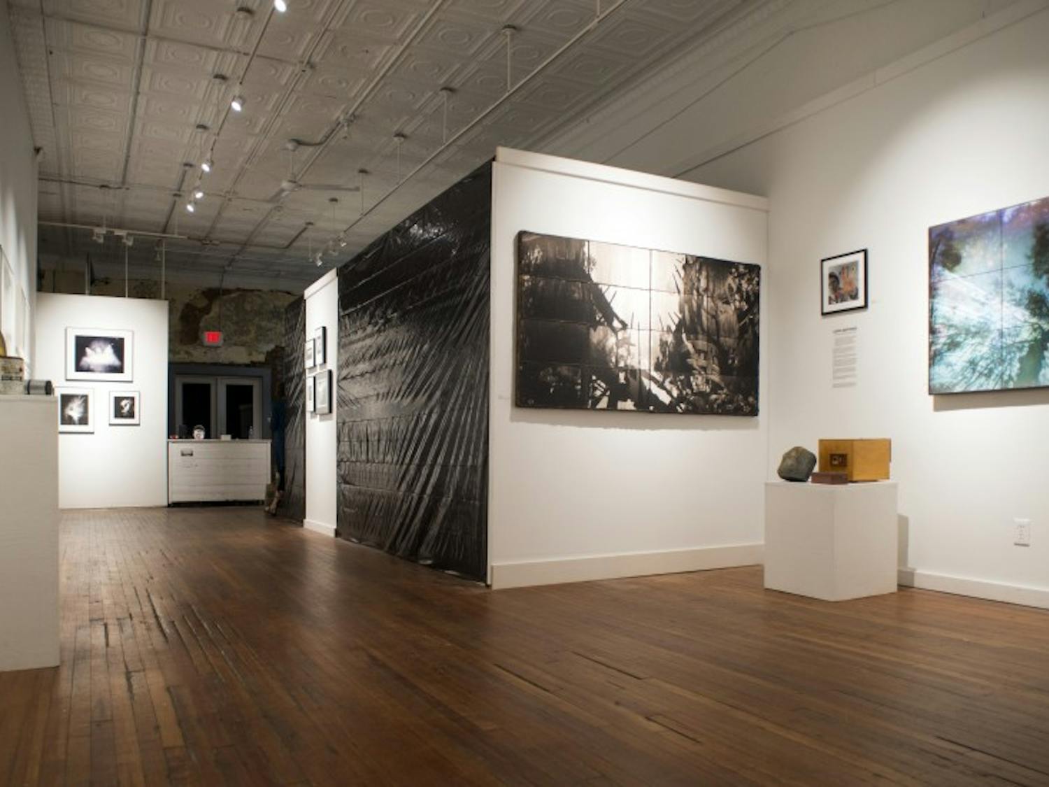 The "Long Exposure" exhibit at The Carrack gallery in Durham showcases pinhole photography. Photo by Jon Twietmeyer. 