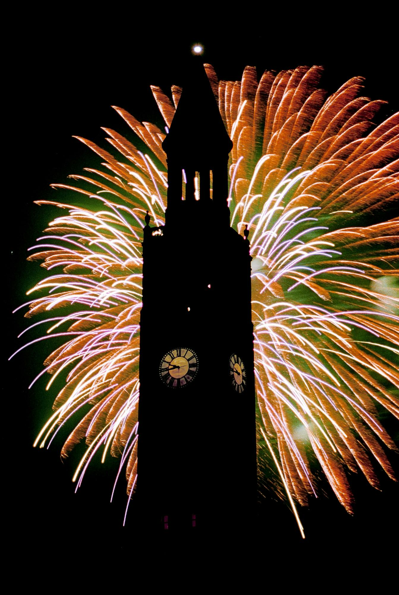 BELL TOWER FIREWORKS