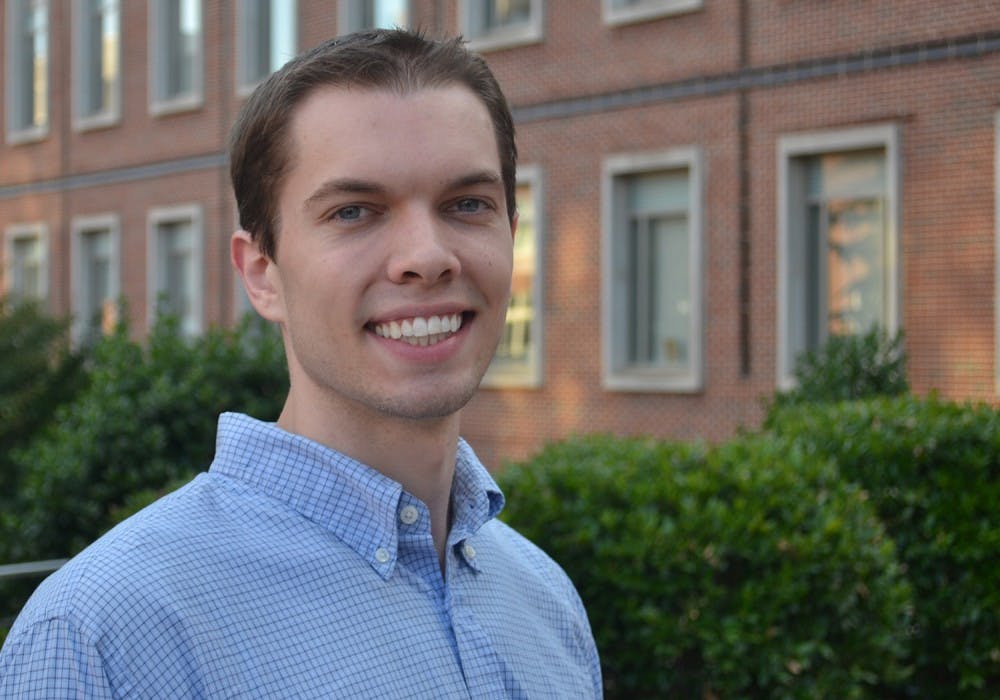 Graduate student Nelson Pace helped found Stigma Free Carolina two years ago (courtesy of&nbsp;Nelson Pace).