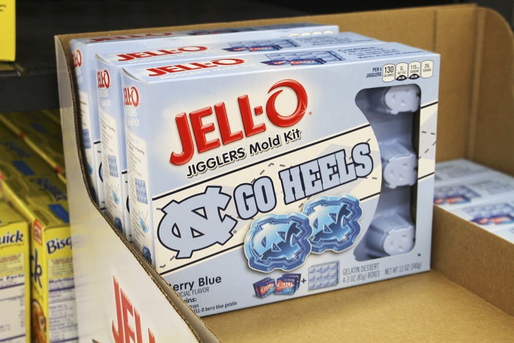 Walmart is a carrier for the UNC Jello Mold.
