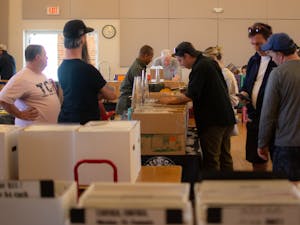 The Carrboro CD & Record Show was held at Carrboro Century Center on Sunday, April 2, 2023. The biannual show is cherished by its participants, vendors and customers alike.