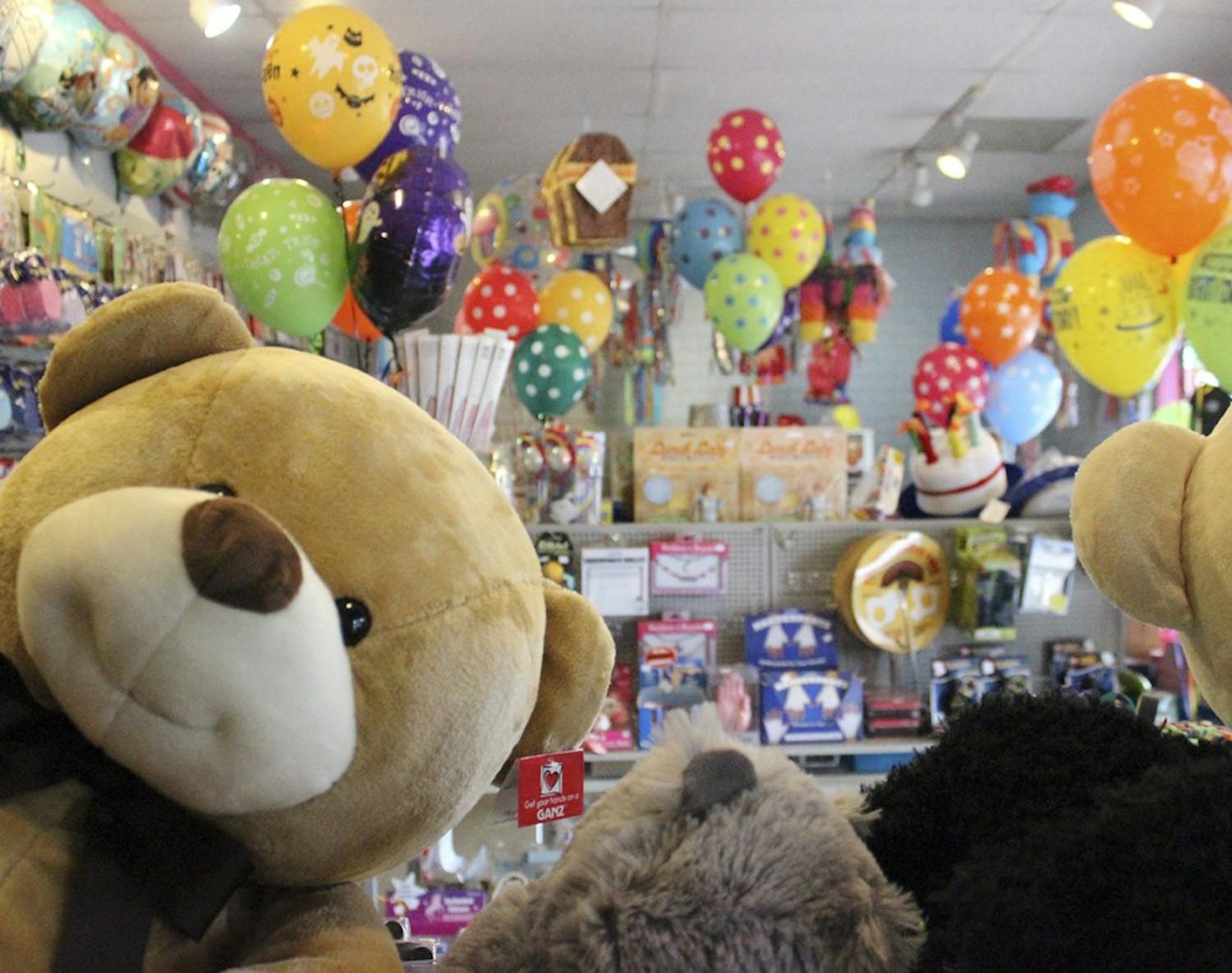 Balloons and Tunes, a balloons, decorations, and gifts store has been operating in Carrboro since 1980. 