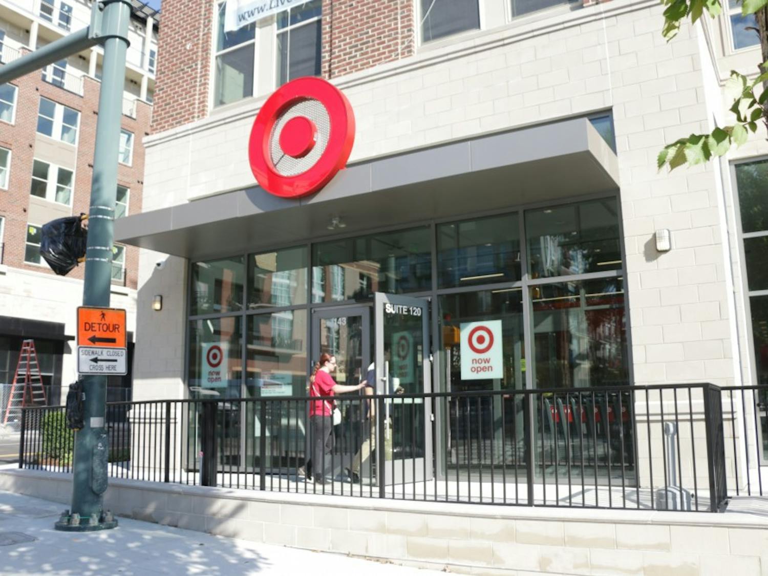 The Target in Carolina Square opened in July.