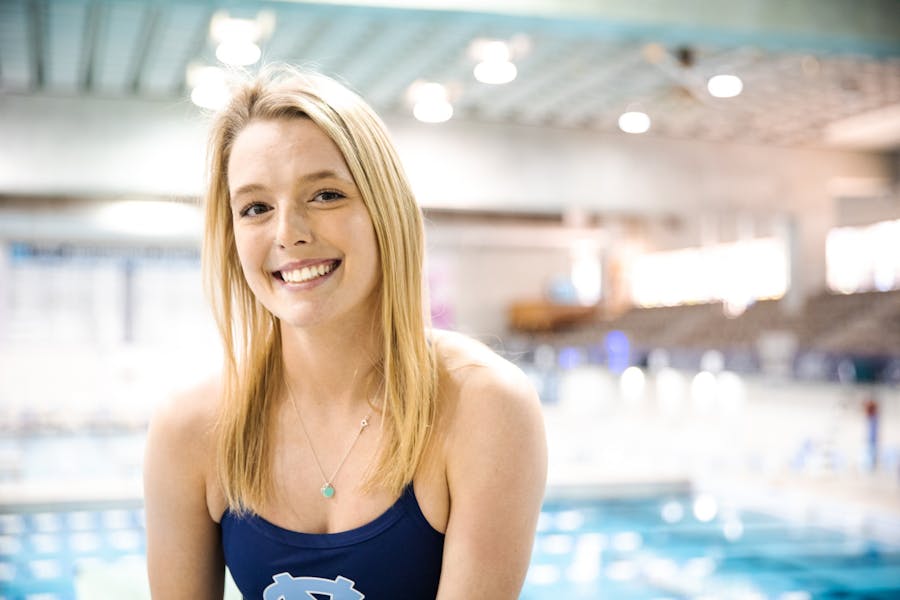 UNC diver Emily Grund makes waves in return to diving after cancer