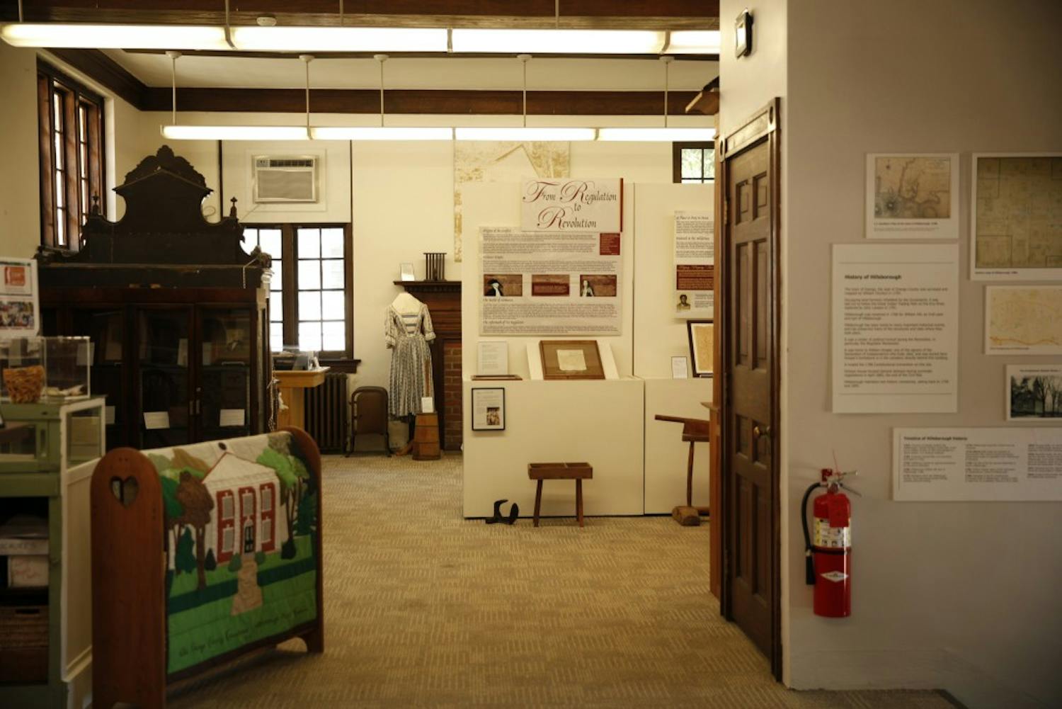 At the Orange County Historical Museum in Hillsborough, North Carolina, visitors are taken into the past through artifacts and stories.