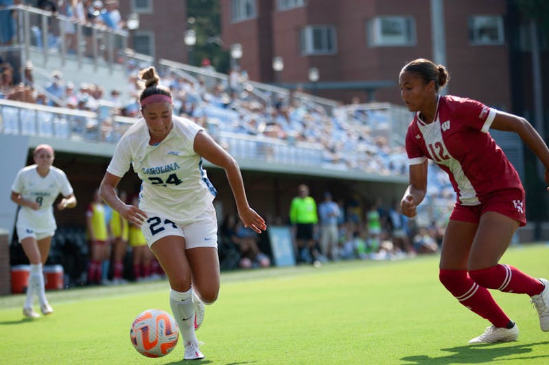 North Carolina women's soccer draws 00 against Wisconsin at Dorrance Field