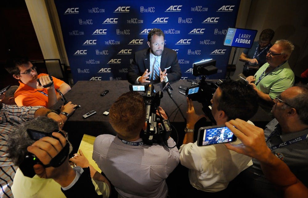 Larry Fedora 2017 Media Day