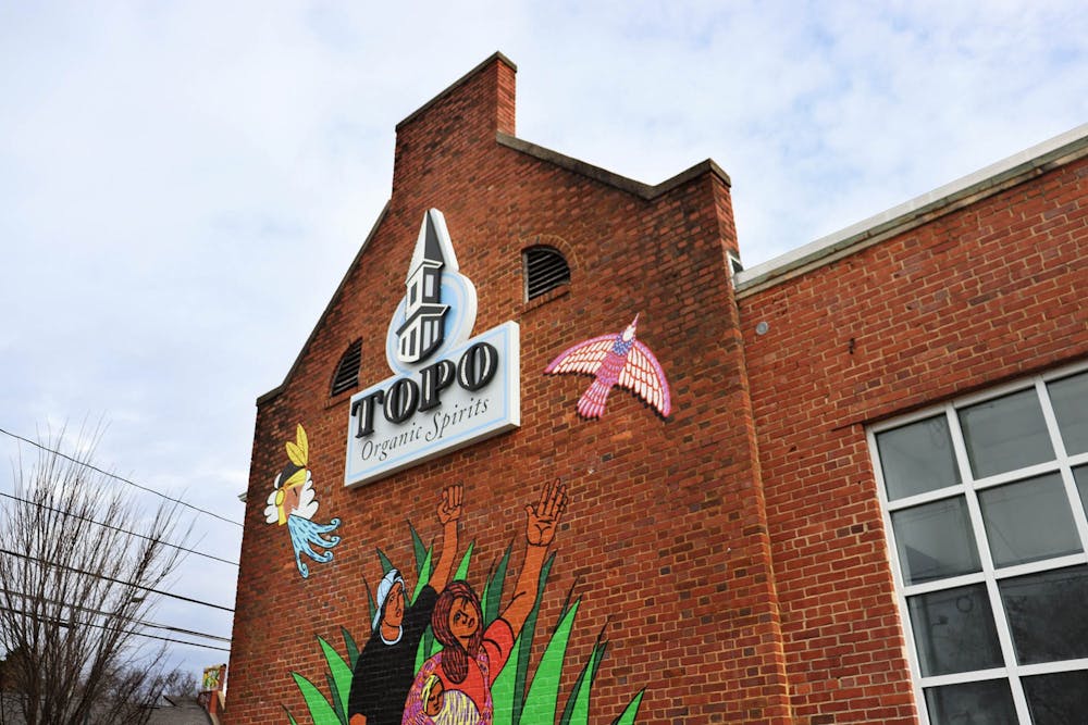 Top of the Hill Distillery on West Franklin Street is permanently closing its doors on Jan. 29, 2023.