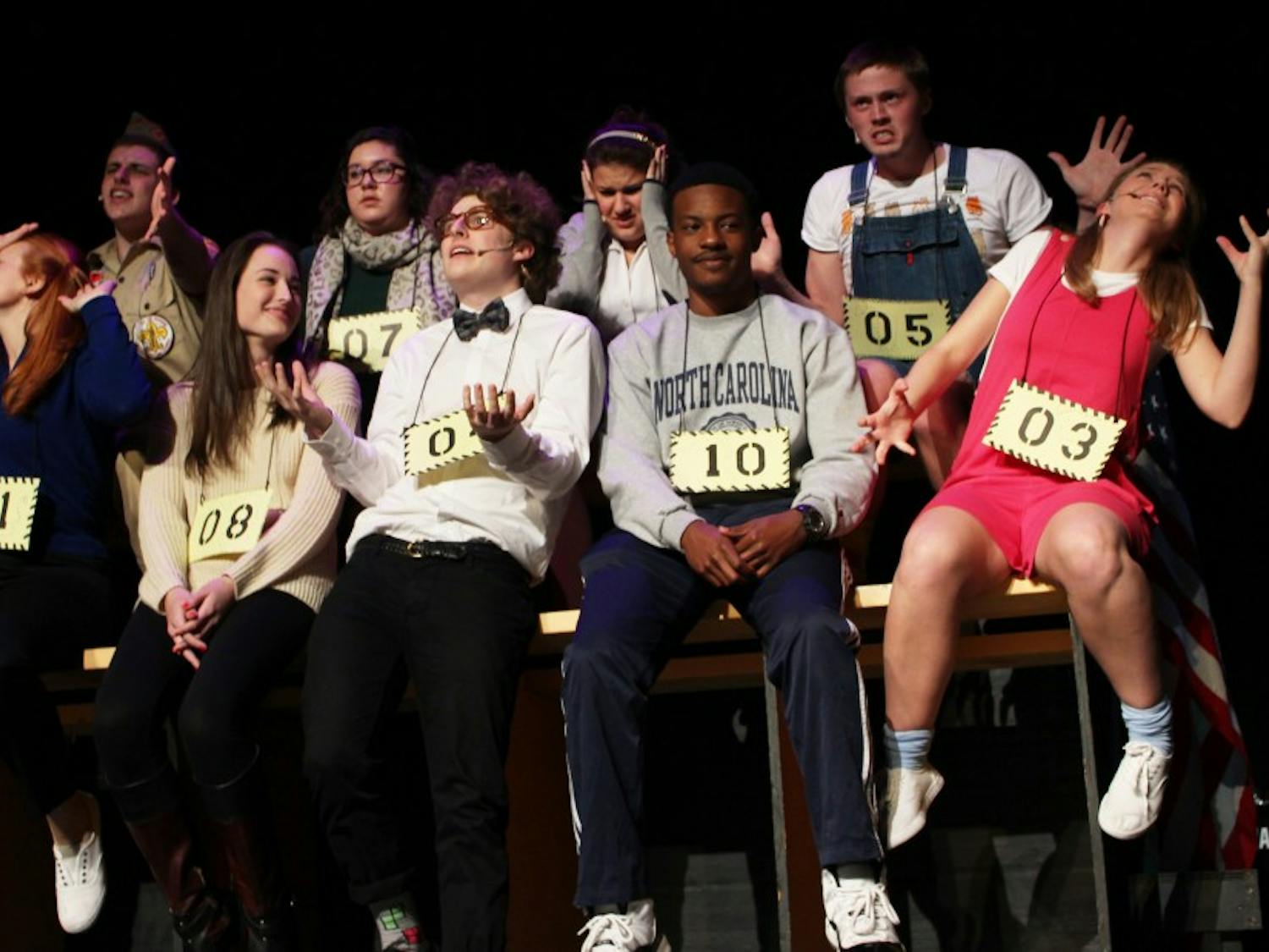 25th Annual Putnam County Spelling Bee, directed by Andrew Jones, opens Friday March 1st at the Historic Playmakers Theater.