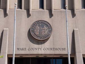 The Wake County Courthouse in downtown Raleigh, NC on April 4, 2021. A bill that was recently passed in the senate about raising the minimum age for juvenile delinquency from 6 to 10 now moves to the house.