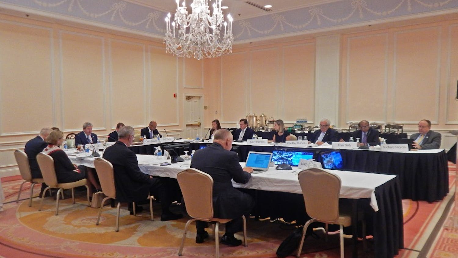 The Board of Trustees met on May 31 at the Carolina Inn. 