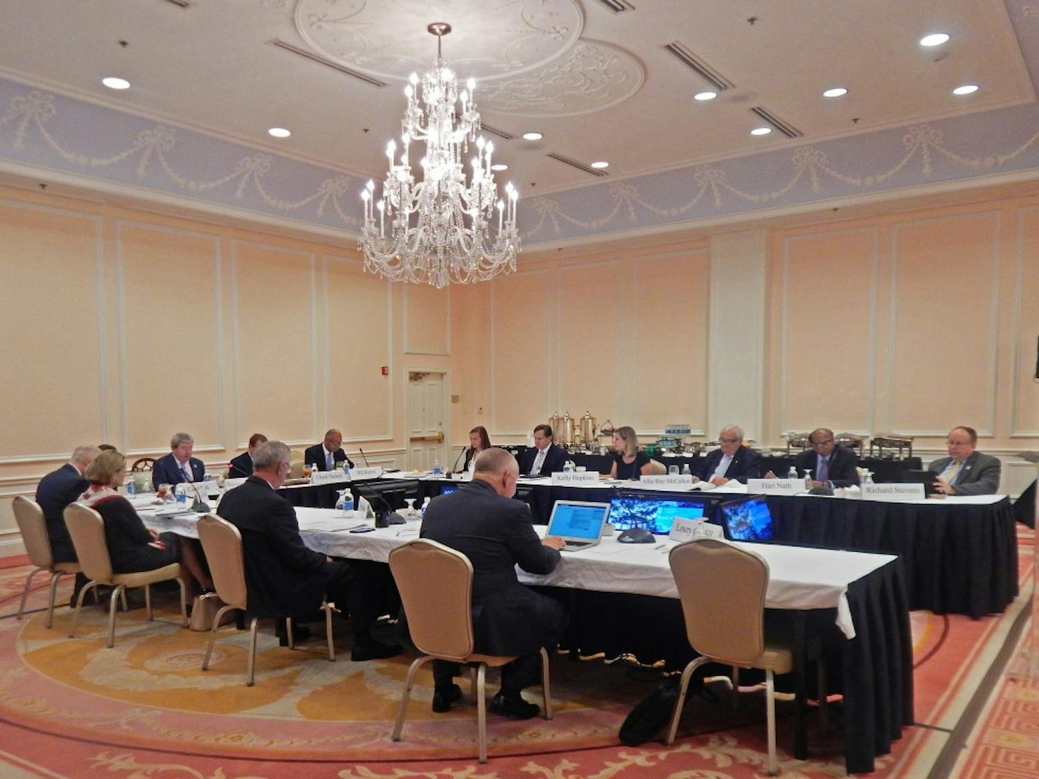 The Board of Trustees met on May 31 at the Carolina Inn. 