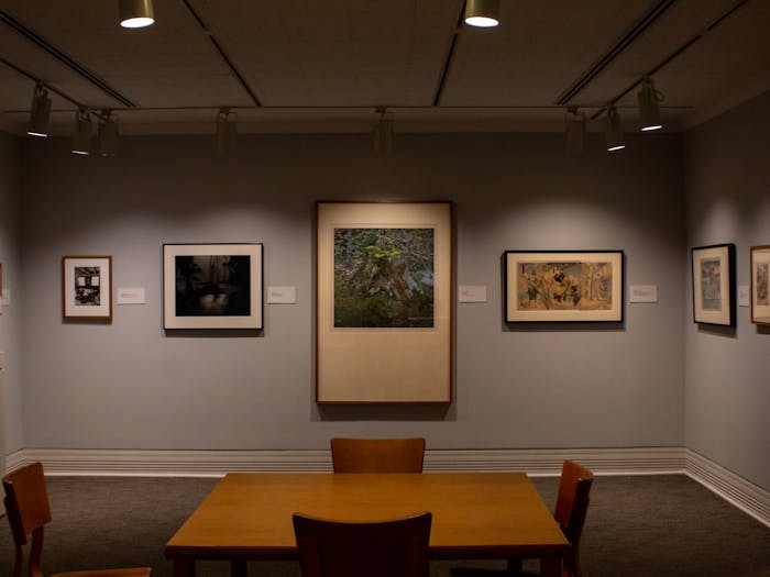The Ackland Upstairs exhibition is pictured on Feb. 23, 2022 at the Ackland Museum in Chapel Hill.