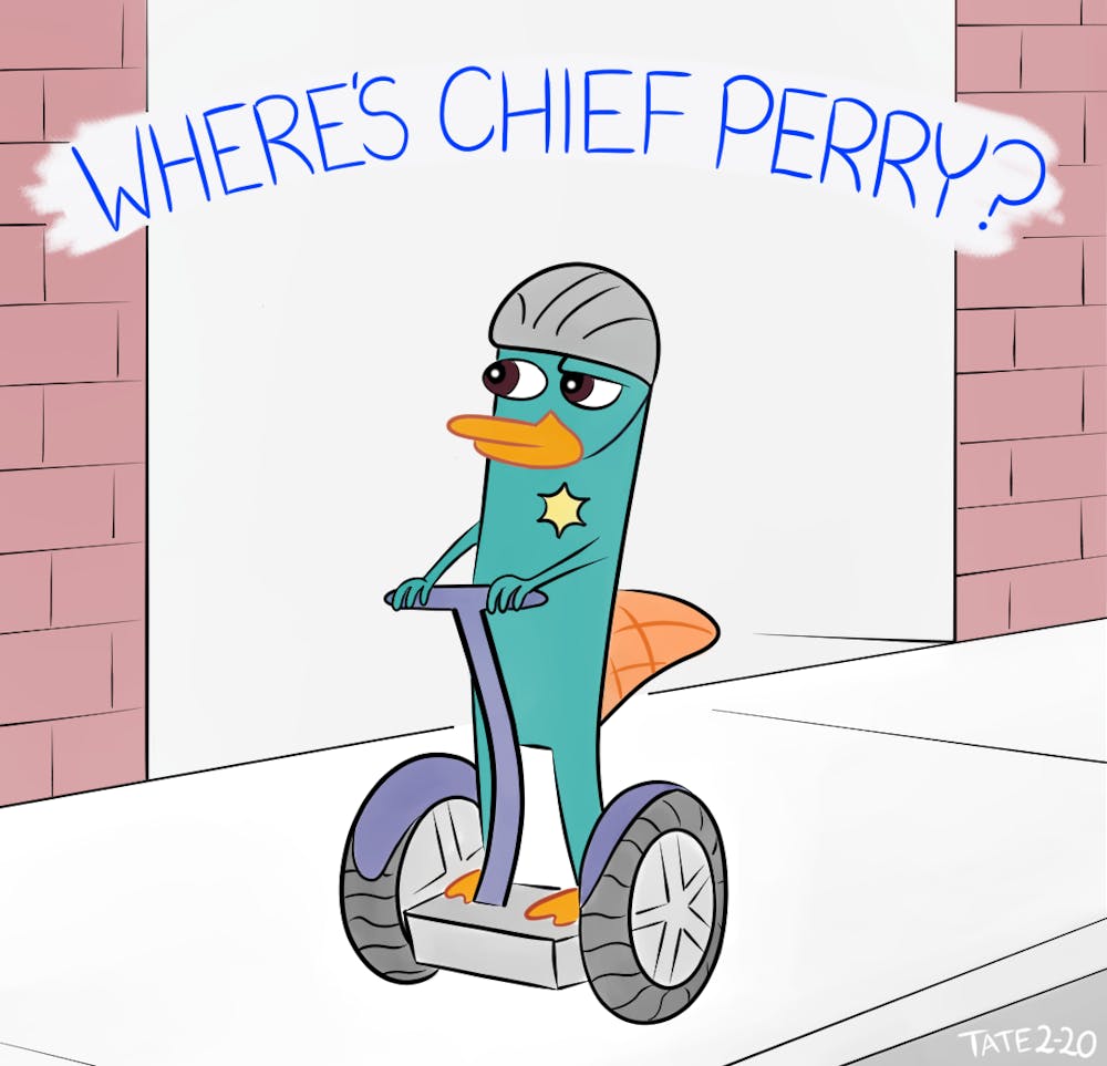 Cartoon: Where's Perry?