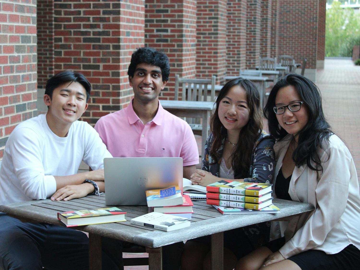 Michael Zhang, Pratyush Seshadri, Aimee Yan, and Brooke Chow, the co-founders of Visibility Forward, aim to increase Asian-American representation in order to help promote peace and combat violence.
Photo Courtesy of Eileen Foster.