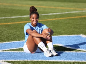 In her fifth and final year with the UNC women's soccer team, defender Maya Worth leads the Tar Heels with experience and versatility.
