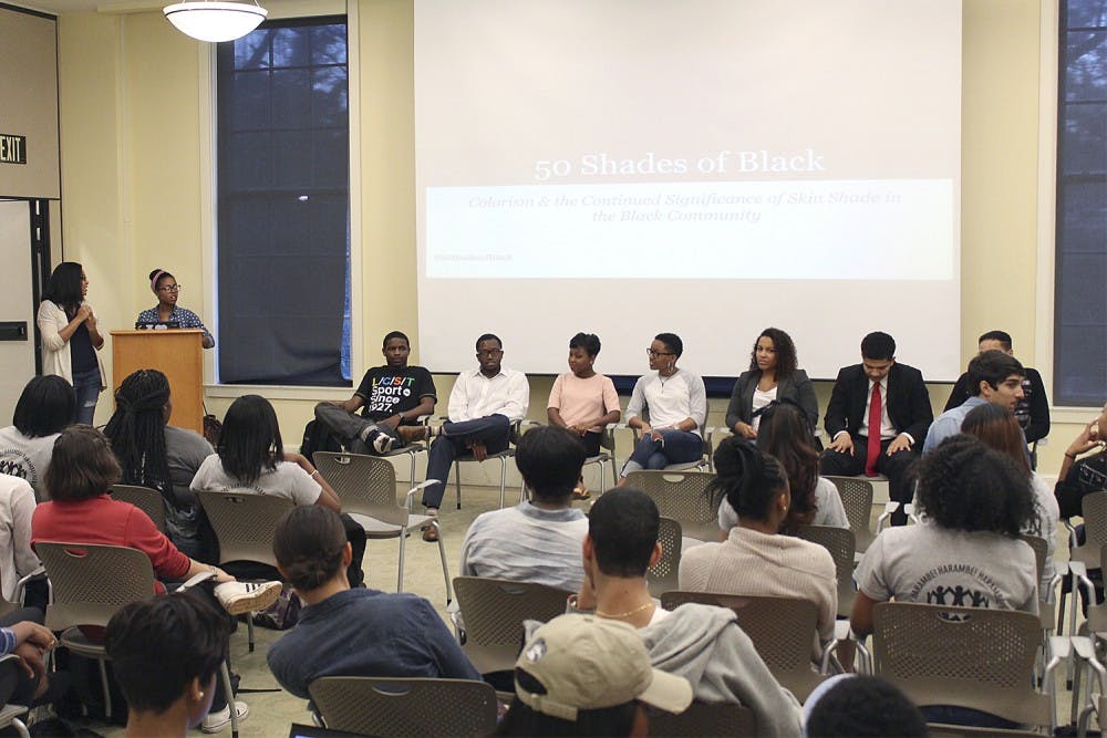Black Student Movement holds discussion about colorism, what it means and who it affects. 