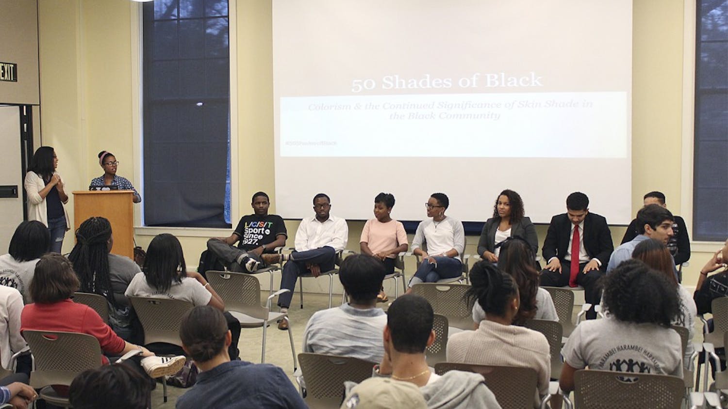 Black Student Movement holds discussion about colorism, what it means and who it affects. 
