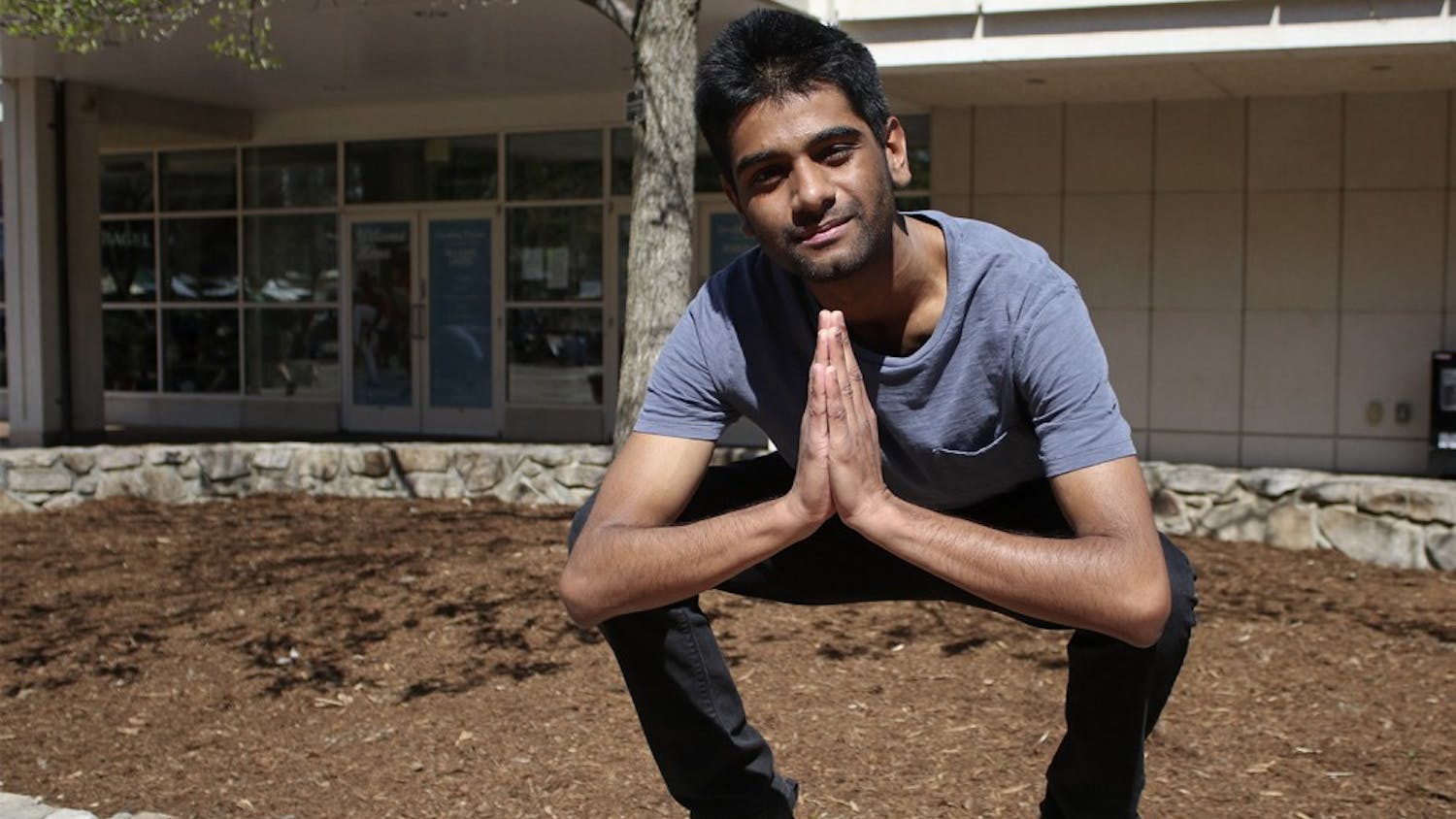 Vivek Menon is a UNC-Chapel Hill student and rapper who will be dropping an album soon.