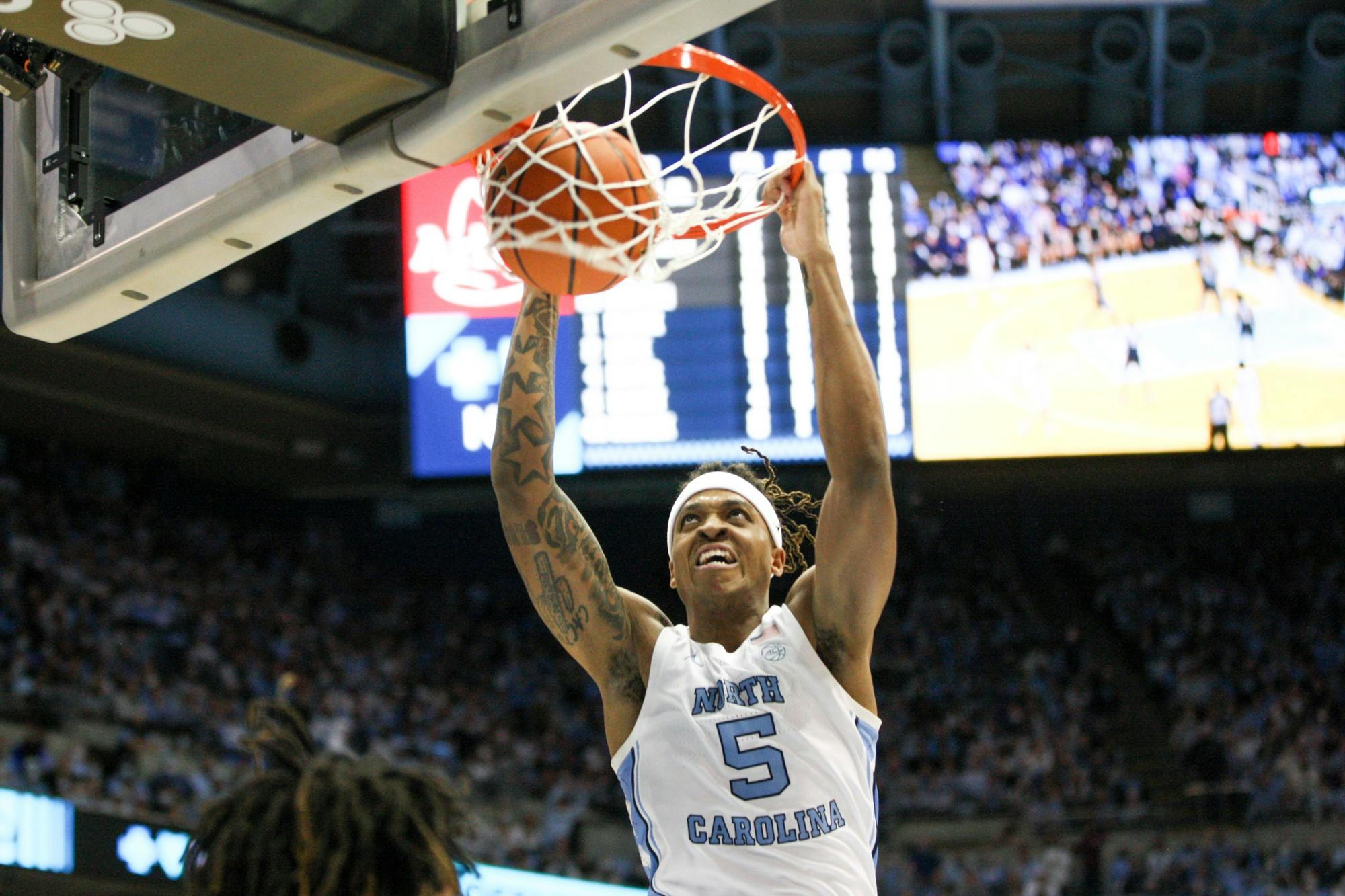 UNC Men's Basketball Sneaks Away With Two-point Win After Brady Manek ...