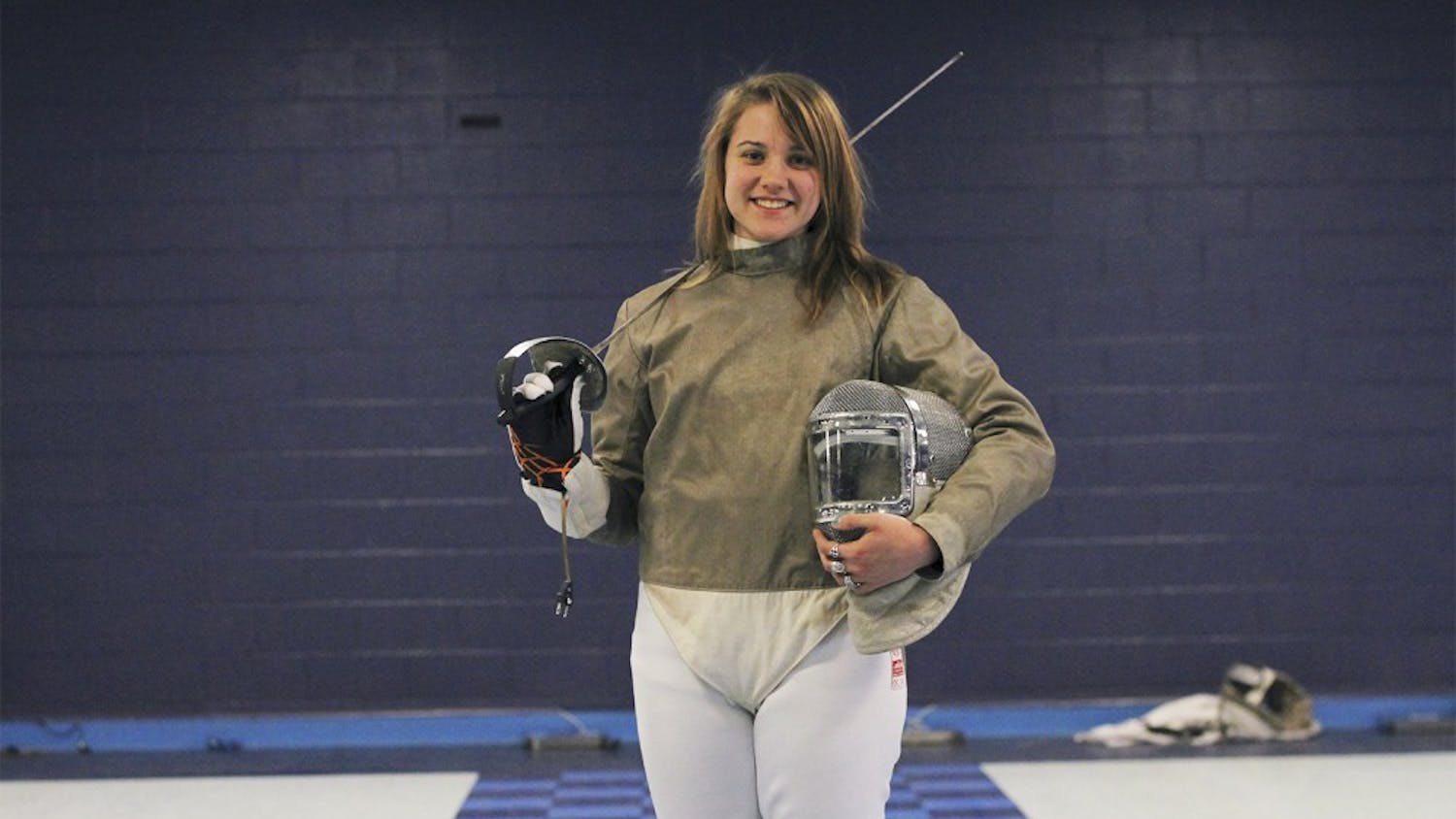 Gillian Litynski, a sophomore from New York, is one of four Tar Heels who qualified for the 2013 NCAA Fencing Championship. Litynski will compete in women's saber in San Antonio, Texas this weekend. This is her second appearance at the championship.