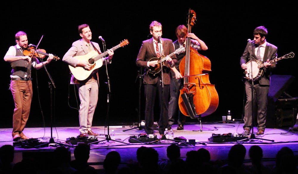 The Punch Brothers played Memorial Hall on Tuesday night. Tom Brousseau opened for the band.