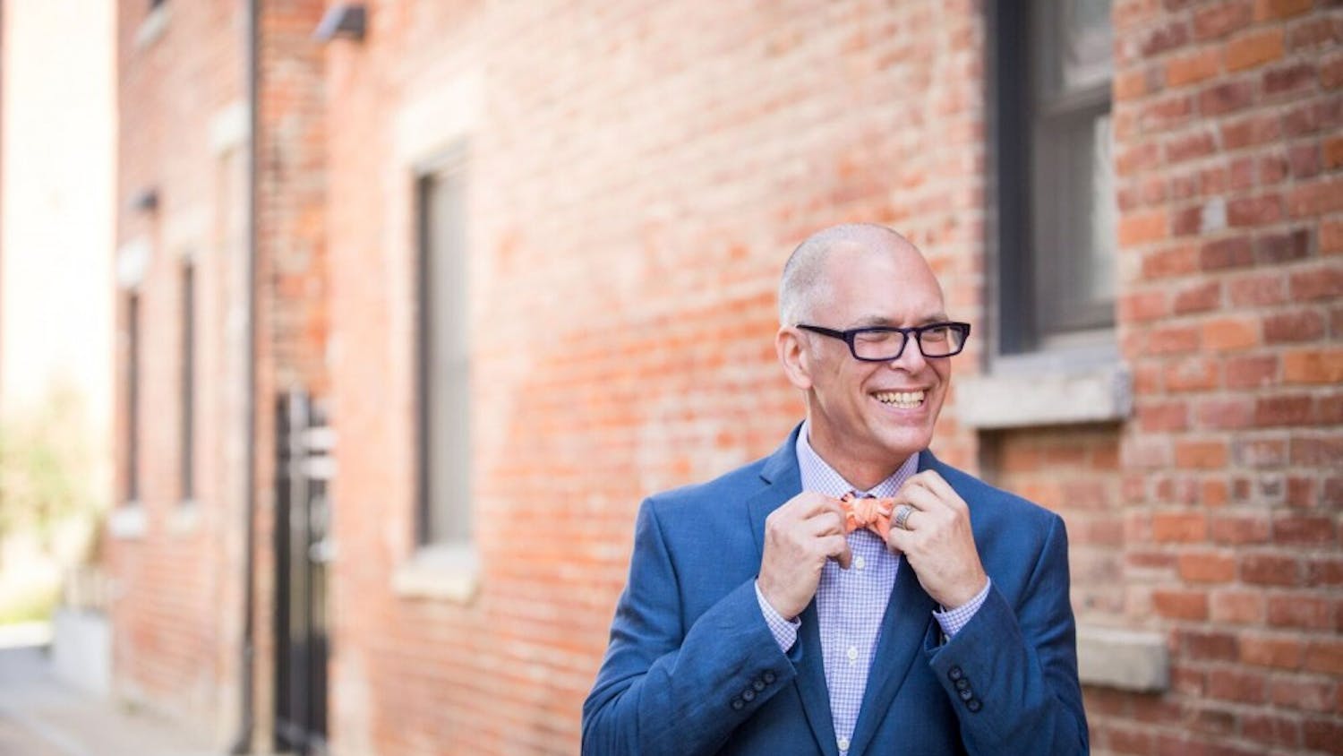 Jim Obergefell, lead plaintiff in the Supreme Court's same-sex marriage&nbsp;case, stressed the importance&nbsp;of the LGBTQ community continuing to push&nbsp;for transgender equality in 2016.&nbsp;Photo courtesy of Emma Parker Photography.