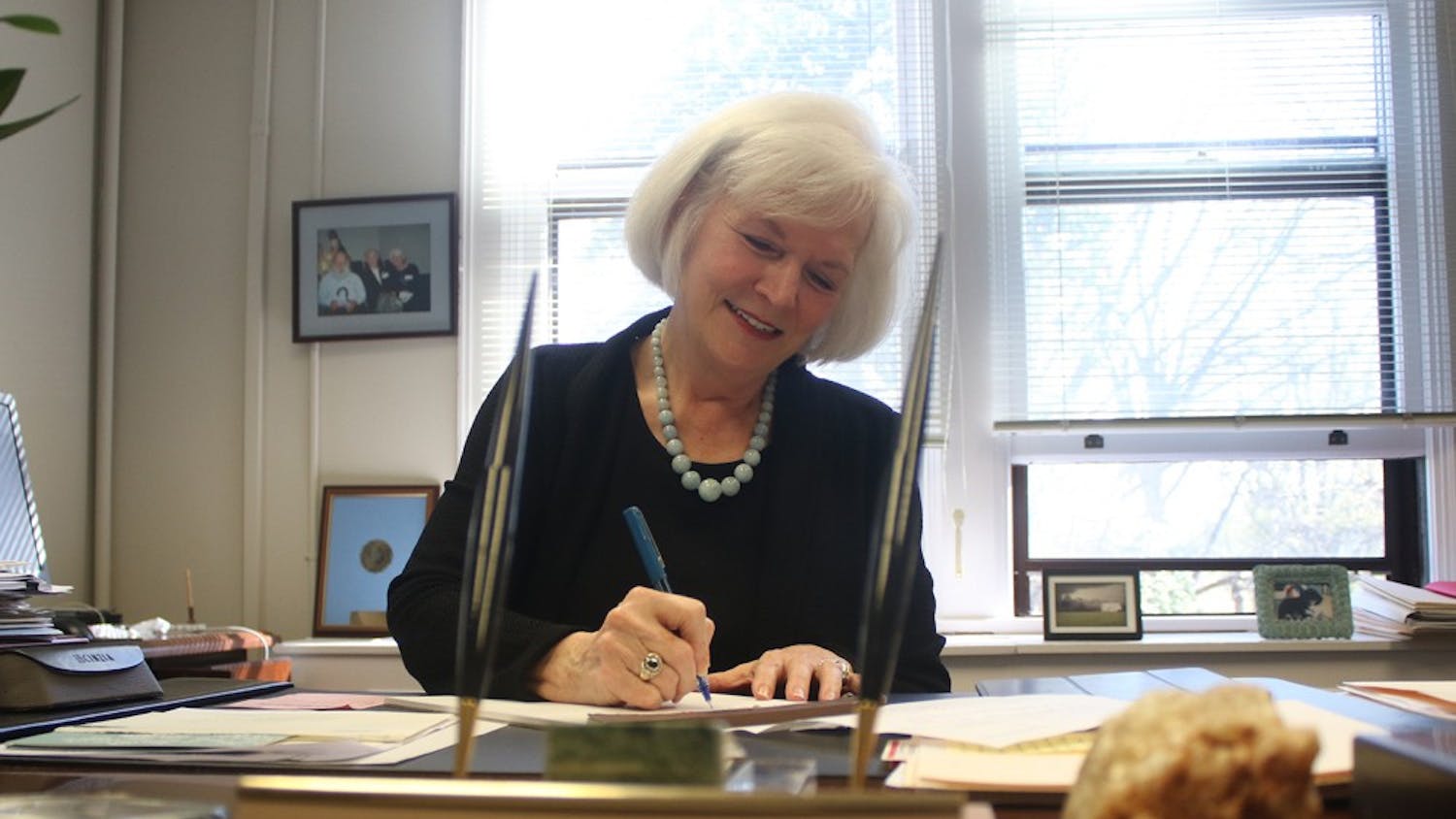 Shirley Ort, director of scholarships and student aid,&nbsp;is planning to retire this summer.