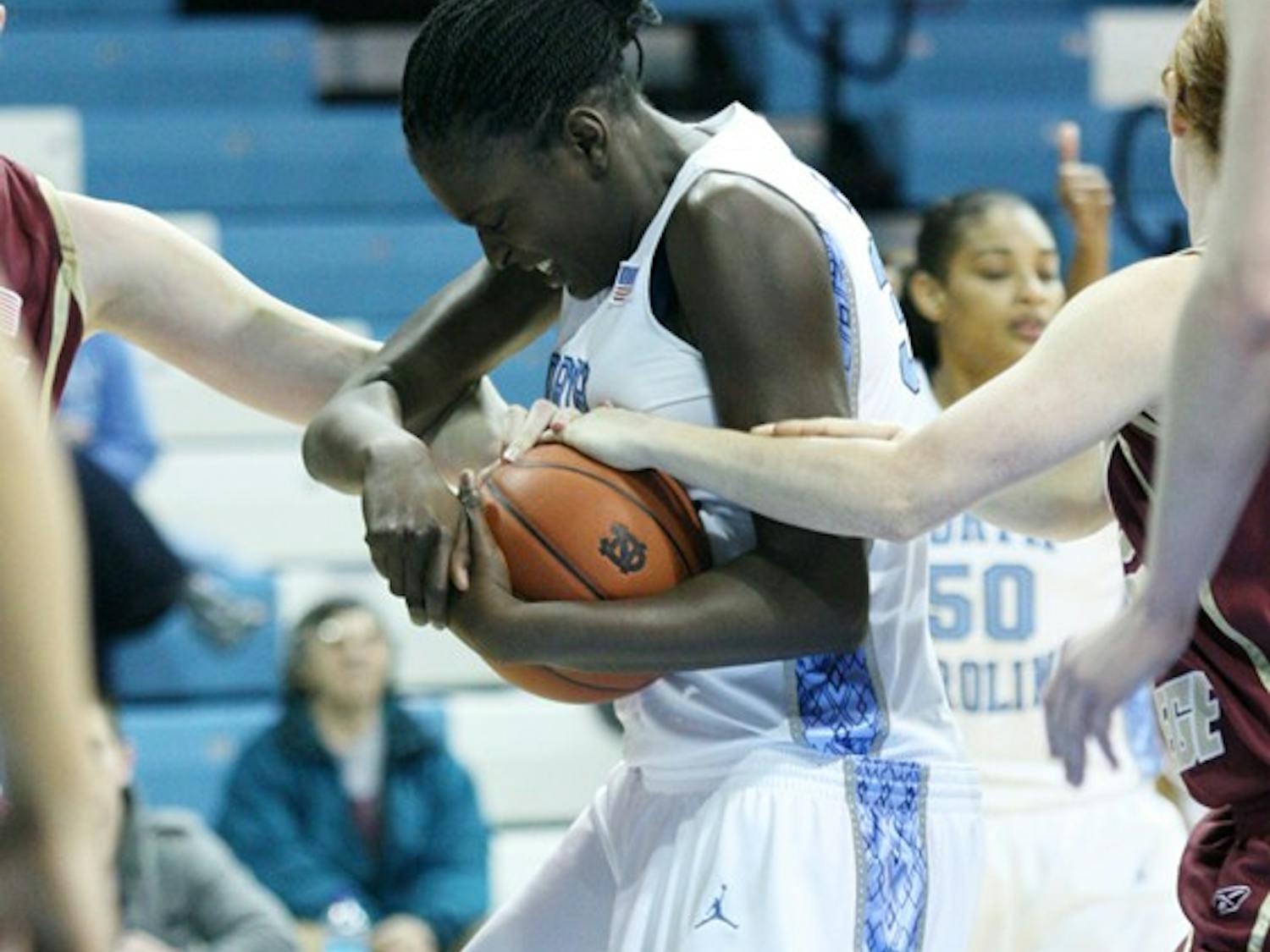 Waltiea Rolle leads the ACC in blocked shots with 68 this season. DTH File/Jessey Dearing