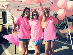 Zeta Tau Alpha's "Think Pink" campaign will start at the end of the month.