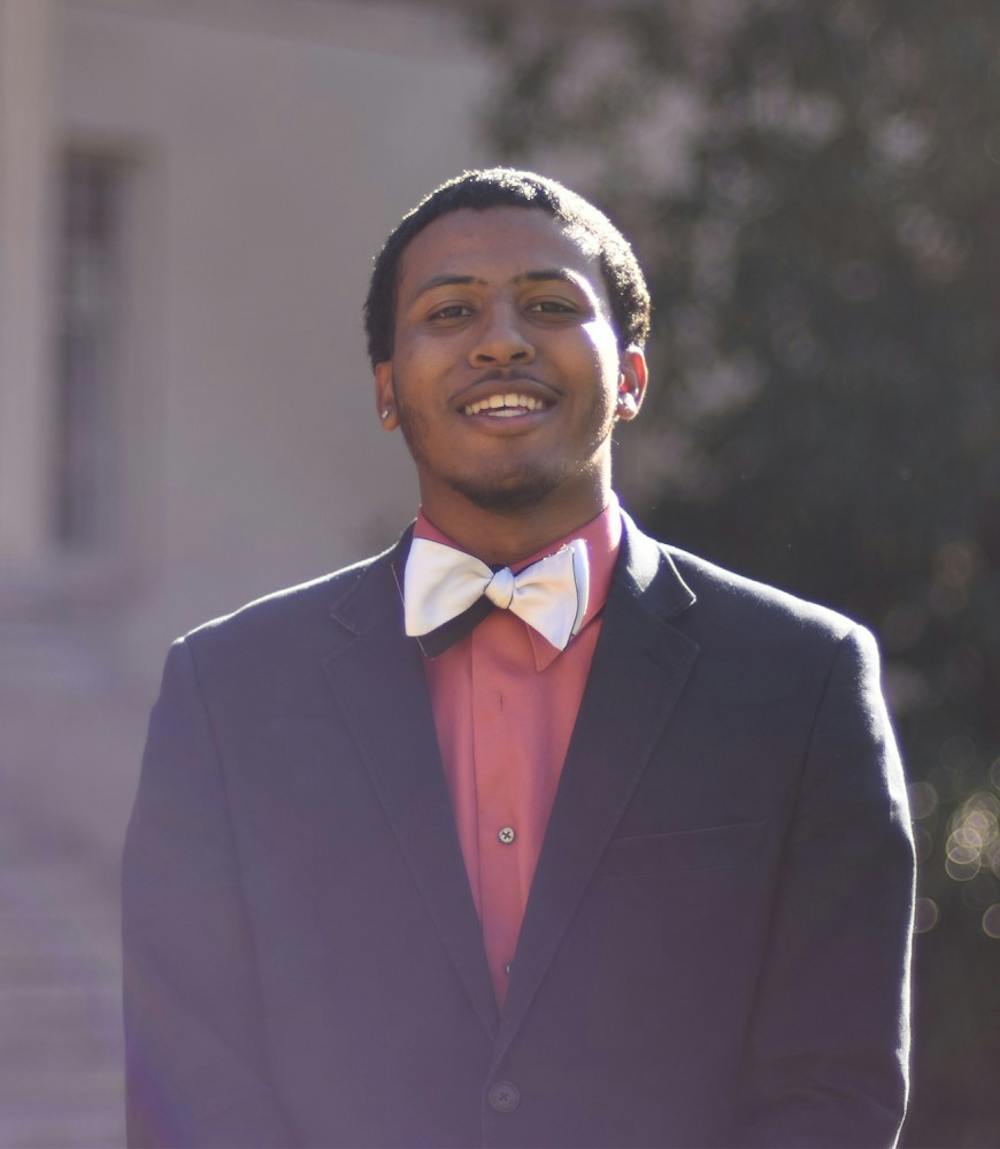 SBP Candidates Maurice Grier, a junior and political science major.