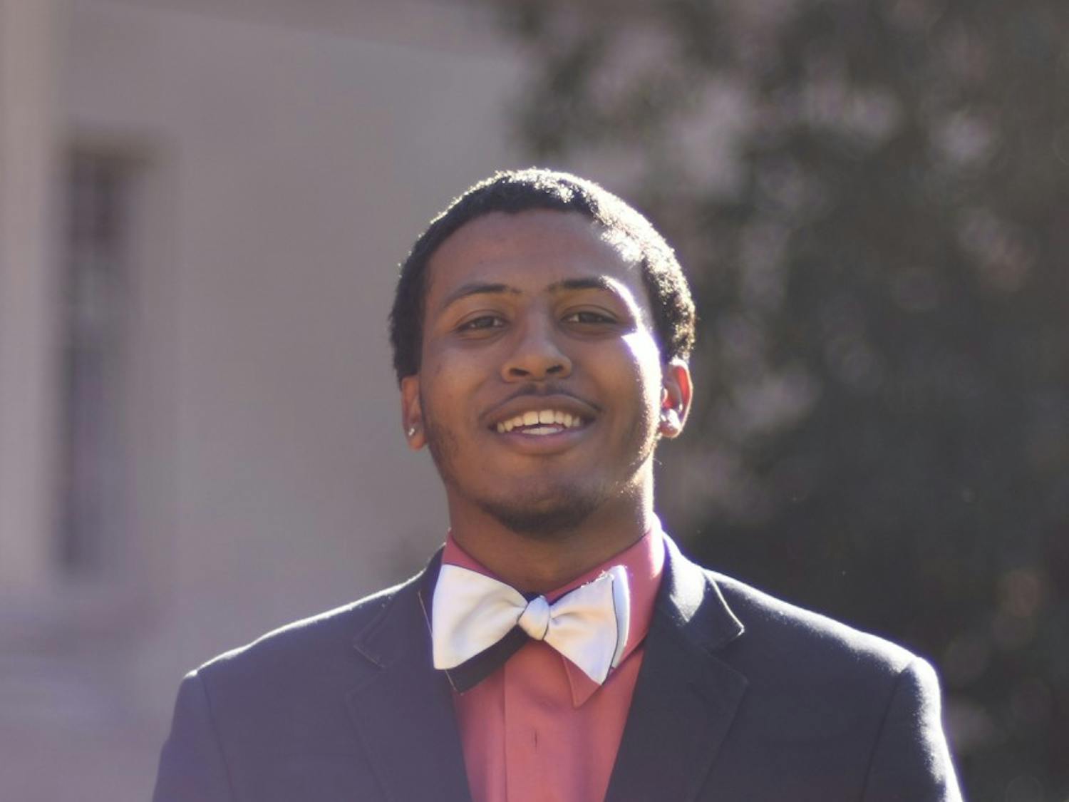 SBP Candidates Maurice Grier, a junior and political science major.