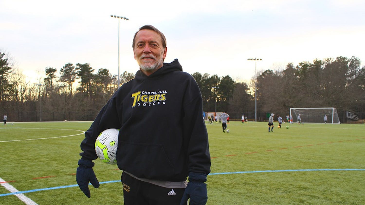 Ron Benson, a UNC graduate, has been an influential member of the Chapel Hill soccer community. He coached in the Chapel Hill school system for years and teamed up with Anson Dorrance to start North Carolina soccer camps.
