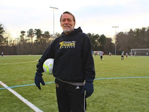 Ron Benson, a UNC graduate, has been an influential member of the Chapel Hill soccer community. He coached in the Chapel Hill school system for years and teamed up with Anson Dorrance to start North Carolina soccer camps.