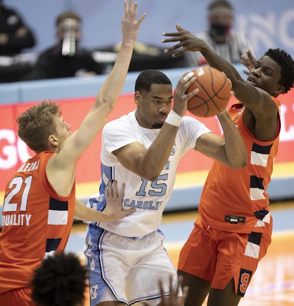 In win over Syracuse, Garrison Brooks is becoming himself again