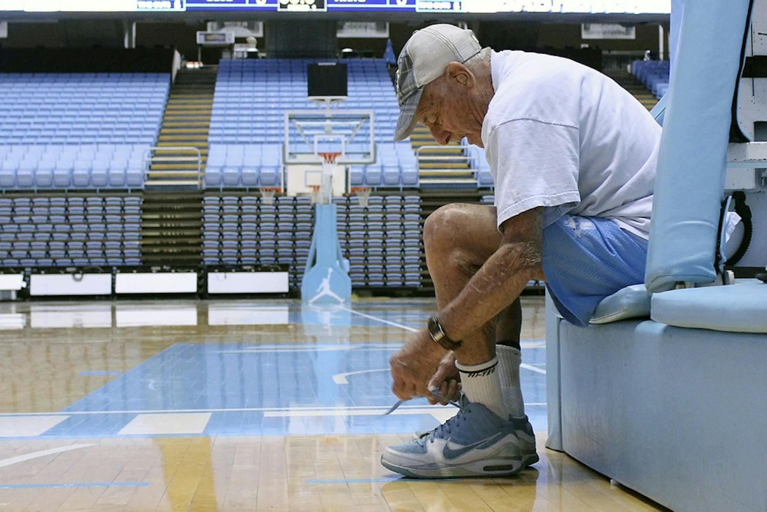 During the 1950s, Bob Gersten was instrumental in bringing New York basketball players to North Carolina to play for former Tar Heel coach Frank McGuire.