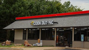 The new Cook Out, located on 450 S Elliott Rd in Chapel Hill, prepares for its upcoming opening. Pictured on Monday, Sept. 5, 2022.
