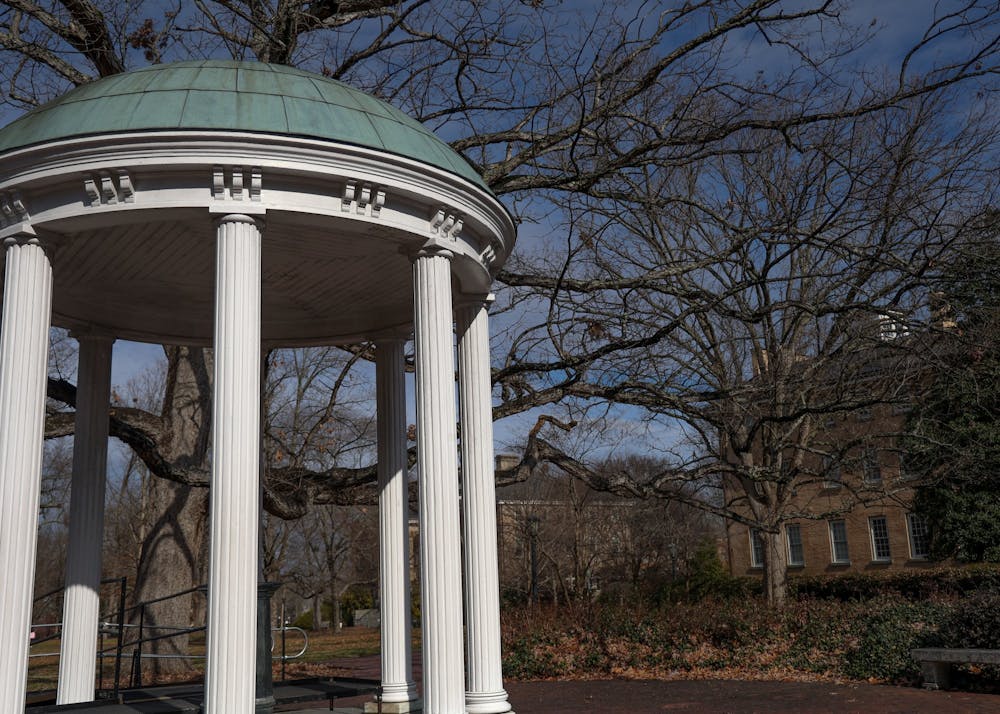 The Old Well is pictured on Monday, Jan. 30, 2023, in Chapel Hill.