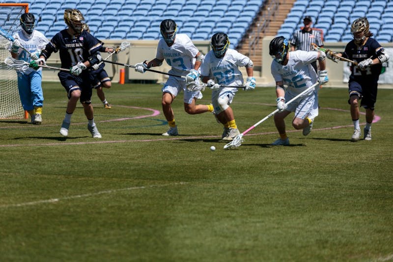 Men's lax ND ground ball The Daily Tar Heel