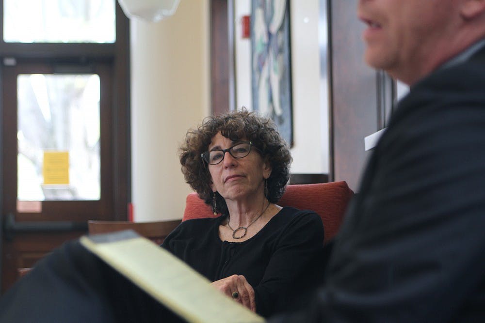 Deborah Weissman, the Reef Ivey II Distinguished Professor of Law, spoke with students about the problems associated with North Carolina's use of solitary confinement in prisons Wednesday. 