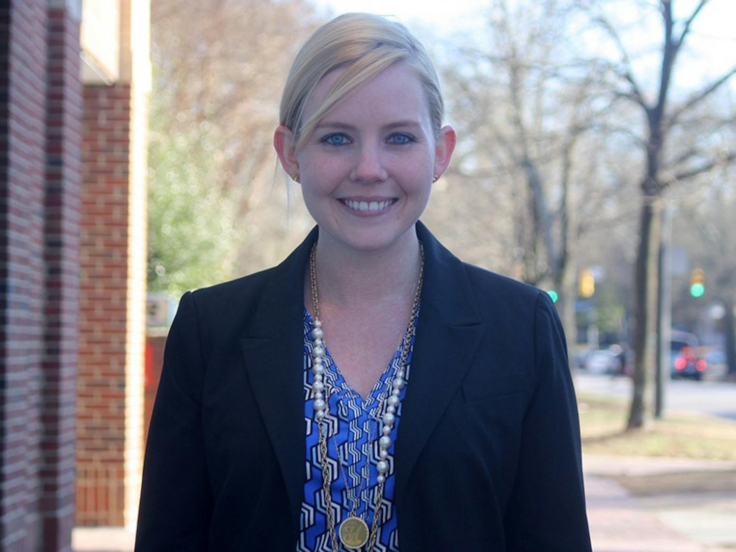 Hilary Delbridge, alumna of UNC, is the newest addition to the Office of Equal Opportuinity. She is the Title IX Coordinator 