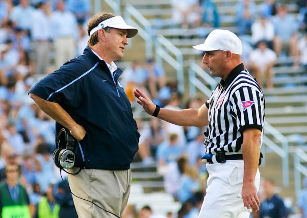 UNC head coach Butch Davis and the Tar Heels have to adjust to their Thursday night game against Florida State.